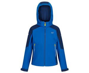 Regatta Kids Astrox Ii Reflective Softshell Jacket (Oxford Blue/Prussian) - RG4811