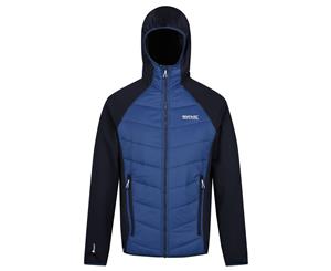 Regatta Mens Andreson Iv Lightweight Insulated Hybrid Jacket (Navy/Prussia) - RG4054