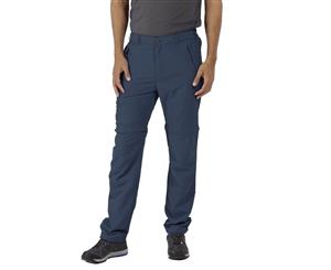 Regatta Mens Leesville Quick Drying Polyamide Zip Off Trousers - Dark Denim