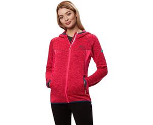 Regatta Womens/Ladies Willowbrook V Polyester Marl Knit Fleece Jacket - Duchess/Duch