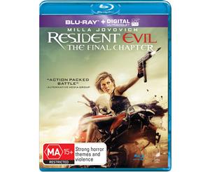 Resident Evil The Final Chapter Blu-ray Region B