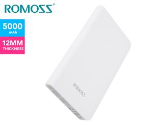 Romoss Sense Mini Powerbank 5000mAh Powerbank - White