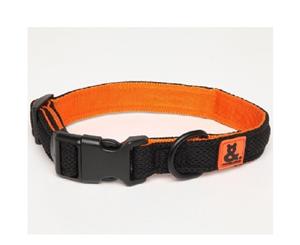 Rufus And Coco Air Mesh Collar Black