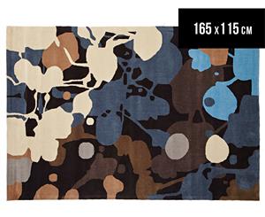 Rug Culture 165x115cm Splash! Rug - Teal