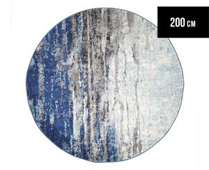 Rug Culture 200x200cm Inca Rug - Blue