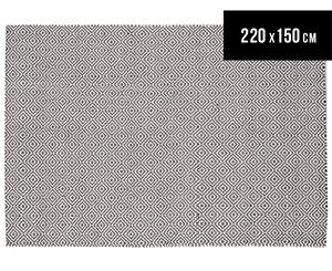 Rug Culture 220x150cm Modern Spirit NU2 Rug - Black/White