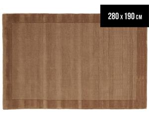 Rug Culture 280x190cm Timeless 871 Modern Rug - Latte