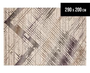 Rug Culture 290x200cm Aspect Modern Rug - Aubergine