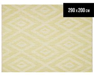 Rug Culture 290x200cm Terrace Cain Rug - Lime Green