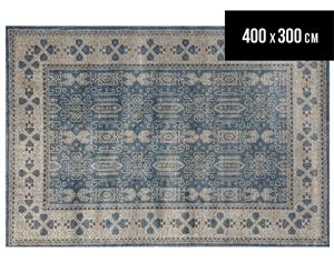 Rug Culture 400x300cm Sophia 880 Power Loomed Rug - Blue