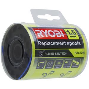 Ryobi 1.5mm Replacement Spool Suits RLT5030 And RLT6030 - 3 Pack