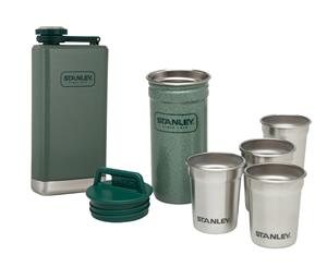 STANLEY Adventure 236mL Hip Flask & Shot Glass Set - Green