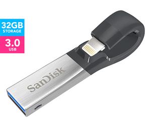 SanDisk iXpand Flash Drive 32GB USB 3.0