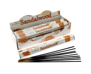 Sandalwood (Pack Of 6) Stamford Hex Incense Sticks