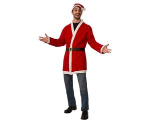 Santa Jacket Set Adult Costume