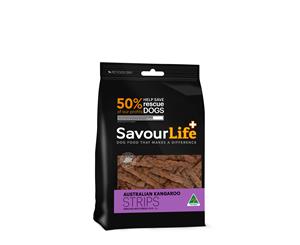 Savourlife Healthy Dog Treats Australian Kangaroo Strips 165g