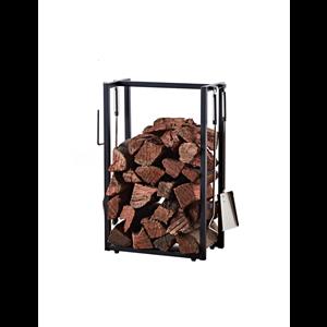 Scandia Log Storage With Fire Tool Set