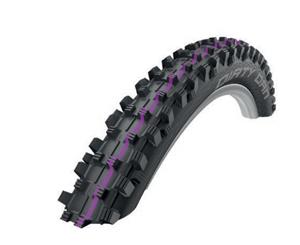 Schwalbe Addix Dirty Dan Evolution Wired Tyre - Black/Addix Ultra Soft Downhill 27.5 x 2.35 - Black/Addix Ultra Soft