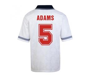Score Draw England World Cup 1990 Home Shirt (Adams 5)