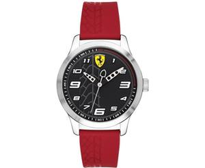 Scuderia Ferrari Kids' 38mm Pitlane Silicone Watch - Red