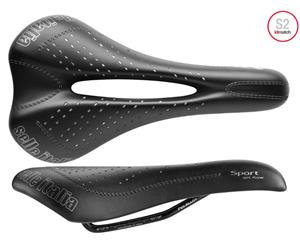 Selle Italia Sport Gel Flow Saddle - Black - Black