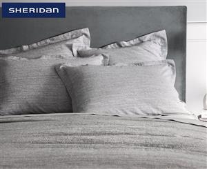 Sheridan Hitchens Tailored Pillowcase Set - Stone Grey