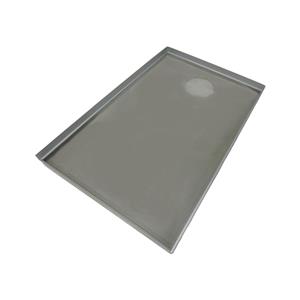 Showerline 900 x 1400mm Rear Outlet Shower Tile Tray (4 Sided)