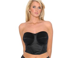 Silhouette Sirena Black Strapless Multiway Bustier 9206