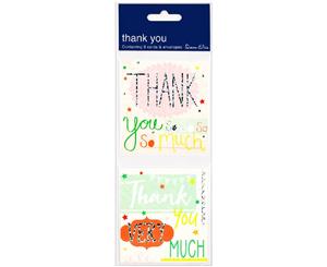 Simon Elvin Thank You Twin Display Packs (Pack Of 6) (Multicoloured) - SG13591