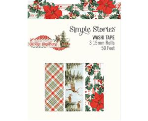 Simple Stories - Country Christmas Washi Tape 3 pack