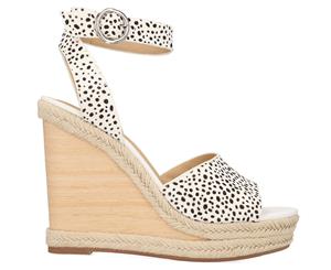 Siren Women's Opel Wedge Sandals - Snow Leopard