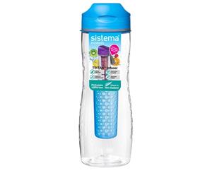 Sistema Tritan Fruit Infuser Bottle 800ml Blue