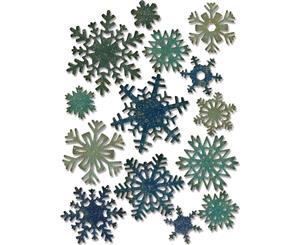 Sizzix Thinlits Die Set 14pk Mini Paper Snowflakes