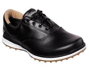 Skechers W Go Golf Elite 2 Adjust Shoes - Black/White - Ladies Leather Synthetic