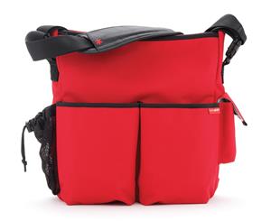 Skip Hop Duo Deluxe Diaper Bag - Red