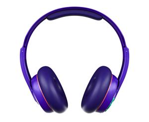 Skullcandy Cassette Durable Wireless Headphones - Retro Surf Purple - Up to 22 hours of battery life with rapid charging
