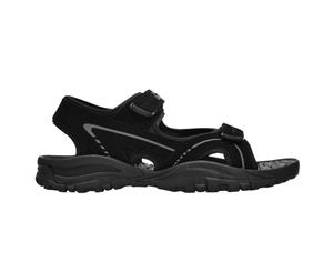 Slazenger Mens Wave Sandals Sports Strap Touch and Close Textured Strappy - Black