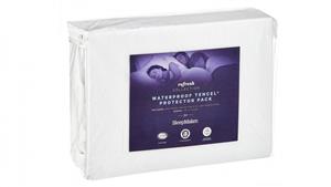 SleepMaker Refresh Tencel Waterproof Mattress Protector - Long Single