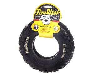 Small Rubber Tire Biter Tough Dog Toy - 15cm Diameter (Mammoth)