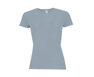 Sols Womens/Ladies Sporty Short Sleeve T-Shirt (Pure Grey) - PC2152