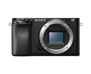 Sony Alpha A6100 Body Only Digital Mirrorless Cameras - Black