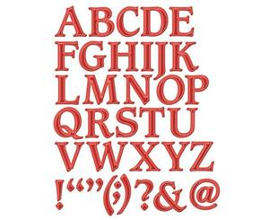 Spellbinders Alphabet Dies Font One Uppercase S6-009