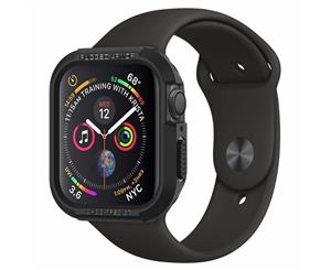 Spigen Apple Watch Series 5 / 4 Case Genuine SPIGEN Rugged Armor Soft Cover for 40mm [ColourBlack]