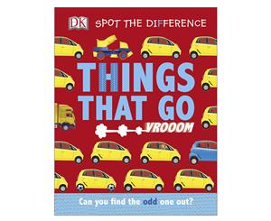 Spot The Difference Things That Go Vrooom Board Book