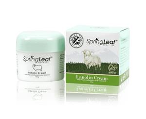 Springleaf-Lanolin Cream with Placenta Extract and Vitamin E 100g