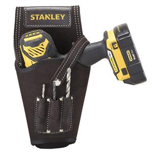 Stanley Black Leather Drill Holster STST180118