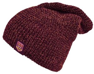 State of Origin QLD Queensland Maroons NRL Slouch Beanie