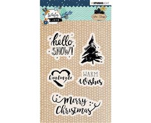 Studio Light Winter Joys Clear Stamps NR. 418