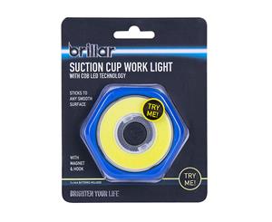 Suction Cup Work Light with COB LED Technology Handheld Mounting Integrated Magnet Hanging Hook NAVY