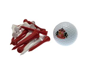 Sunderland Afc Ball And Tee Set (Red/White/Black) - TA2761